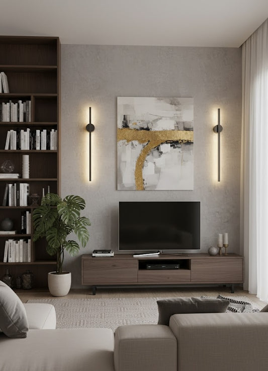 SWORD WALL LIGHTING LED WITH BATTERY 300K 70CM